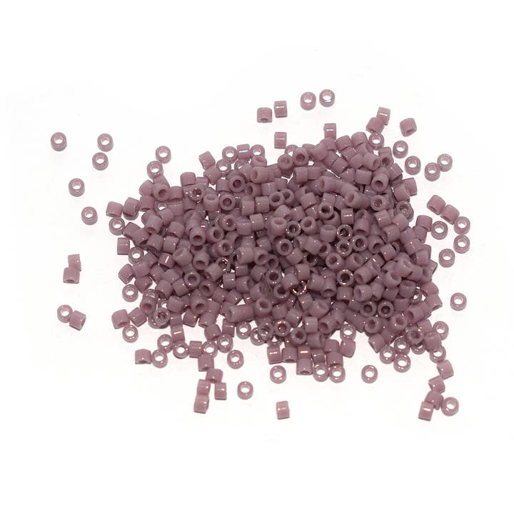 5g Miyuki Delica 11/0 opaque mauve DB-728 pour la vente par Fais-le toi-même