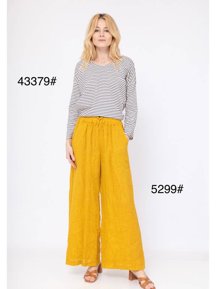 LINEN & COTTON HOUSE - Wholesale Pants – Women's - 5299 100% LINEN PANTS BEST SELLER, SPRINT SUMMER CLOTH77