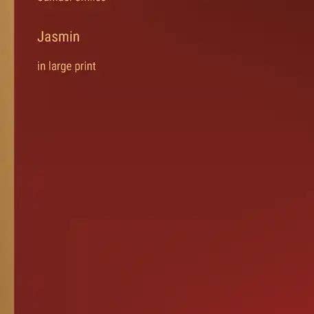 Books by splitShops - Wholesale Biography & Memoir - Jasmin: in large print - Paperback