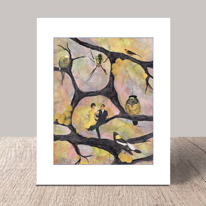 "Fotlös & Fri som en Fågel" 8x10 Konsttryck för wholesale av Real Creative Studio