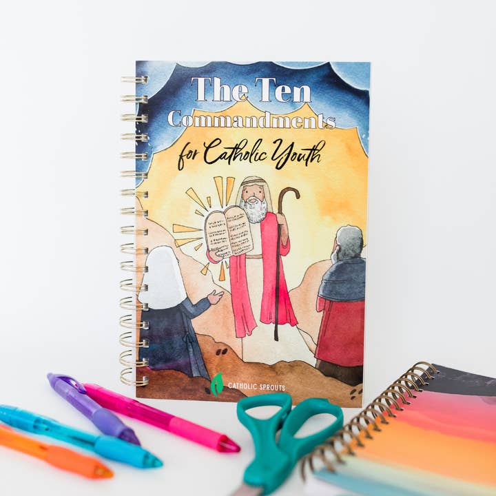 The Ten Commandments for Catholic Youth for wholesale by Catholic Sprouts LLC