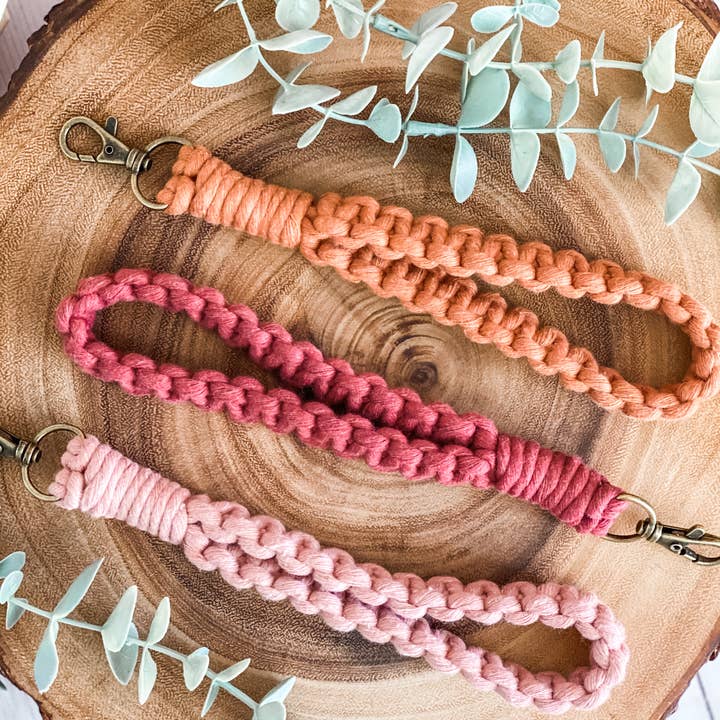Ashley's Macrame - Wholesale Keychain - Women's - Macrame Wristlet Keychains2