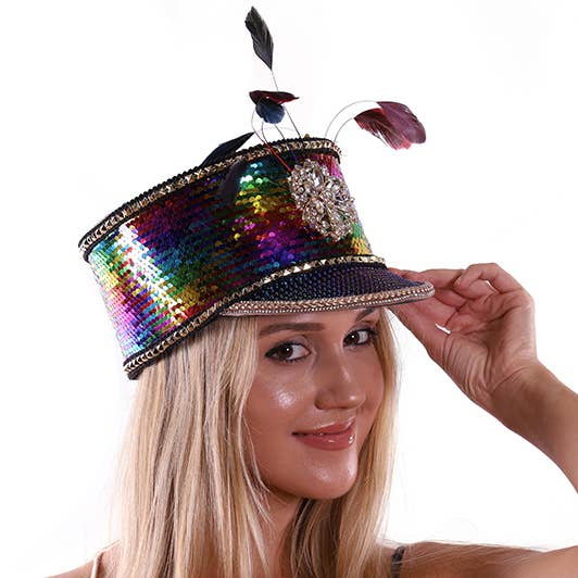 KBW Global Corp. - Wholesale Hat Accessory - Women's - Rainbow Parade Hat0