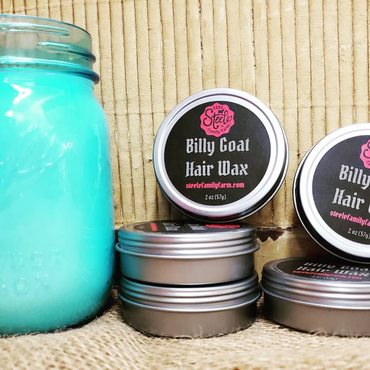 Billy Goat Hair Wax for wholesale by Steele Family Farm