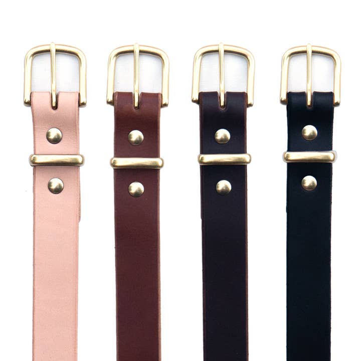 1 1/4" Camp Belt | Brass for wholesale by Fontenelle Supply Co
