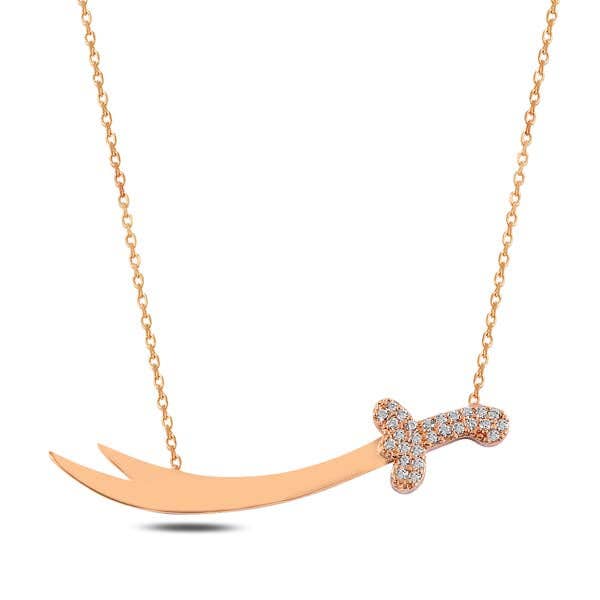 Collana con spada rosa per la vendita all'ingrosso da parte di Valubia