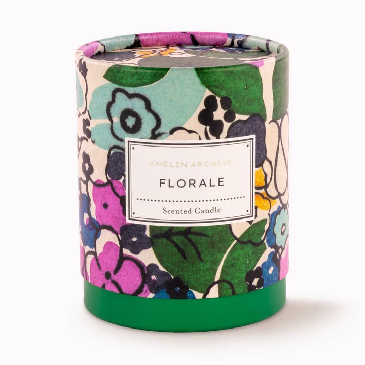 Candle, Florale for wholesale by Amelin Archive