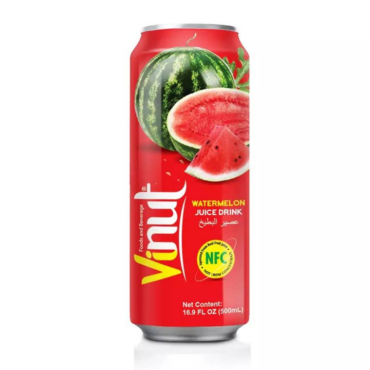 Horizon Top Market - Wholesale Fruit Juice - VINUT Watermelon Juice Drink, Not From Concentrate-24PK1