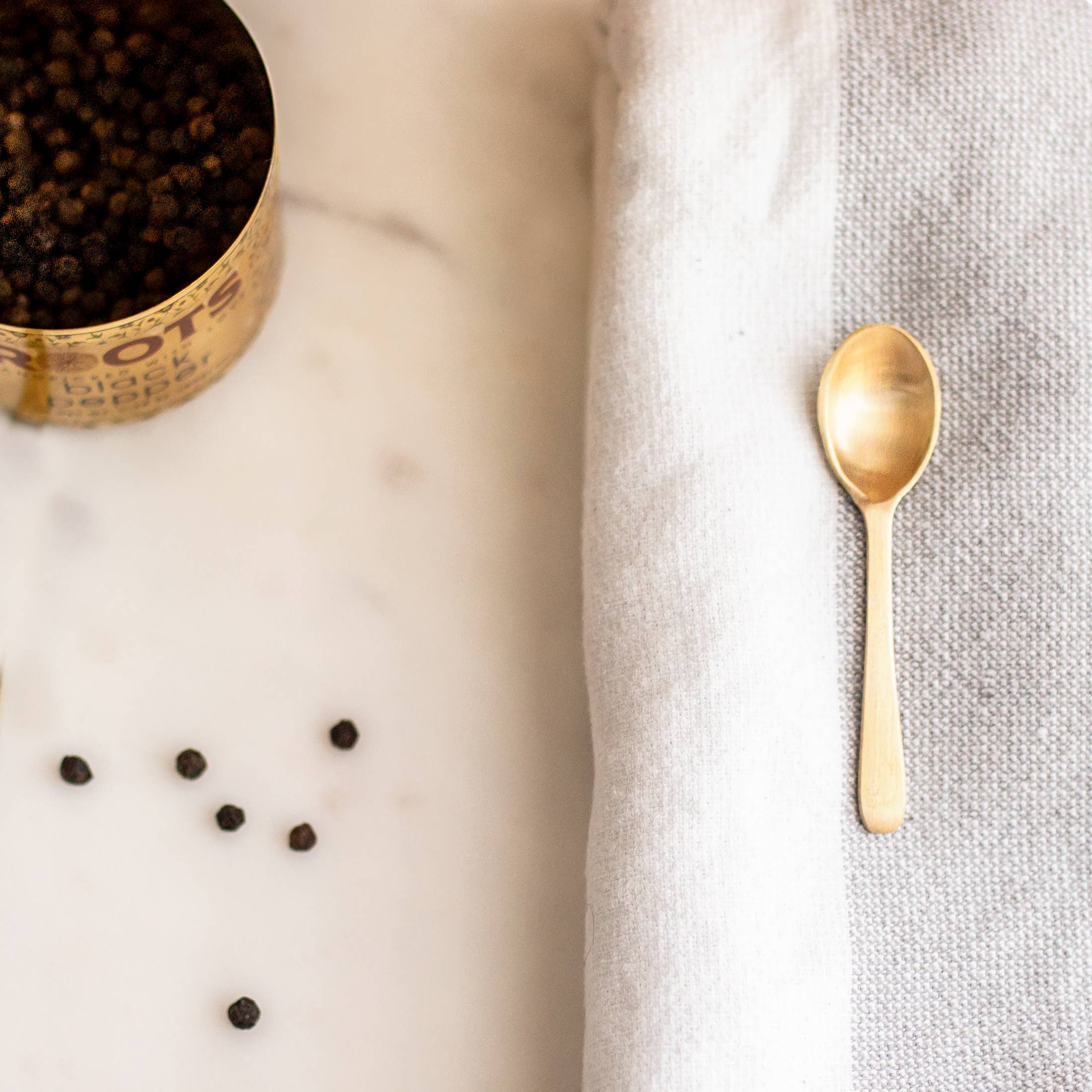 Roots Spice - Wholesale Maatlepel - Handgemaakte ambachtelijke messing lepels (100 stuks)3