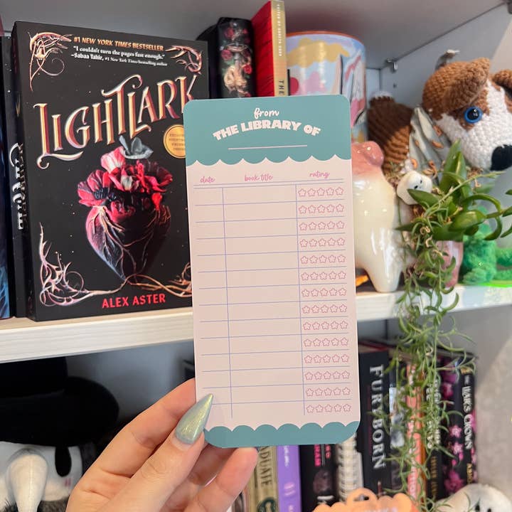 Jollie Ollie Designs - Venta al por mayor Marcapáginas - Marcador de libro con tabla de calificación