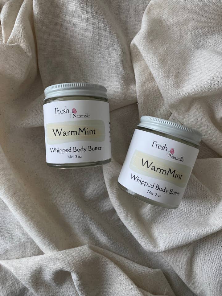 Body Butter - Warm Mint for wholesale by Fresh Naturelle Botanique Corp.