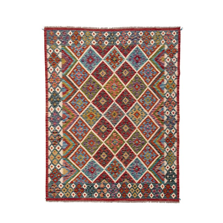 - (5'1'' x 6'4'') Vintage Turkse Kilim voor wholesale door Rugtolia