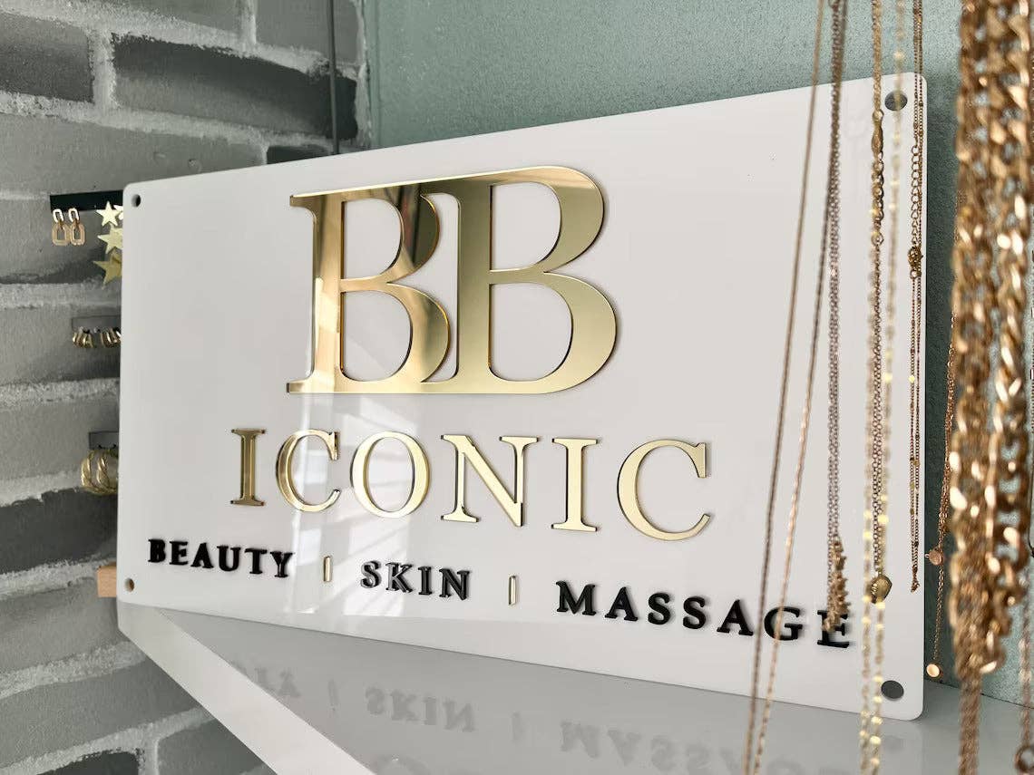 Lasartify - Wholesale Wall Sign - Rectangle Business sign6