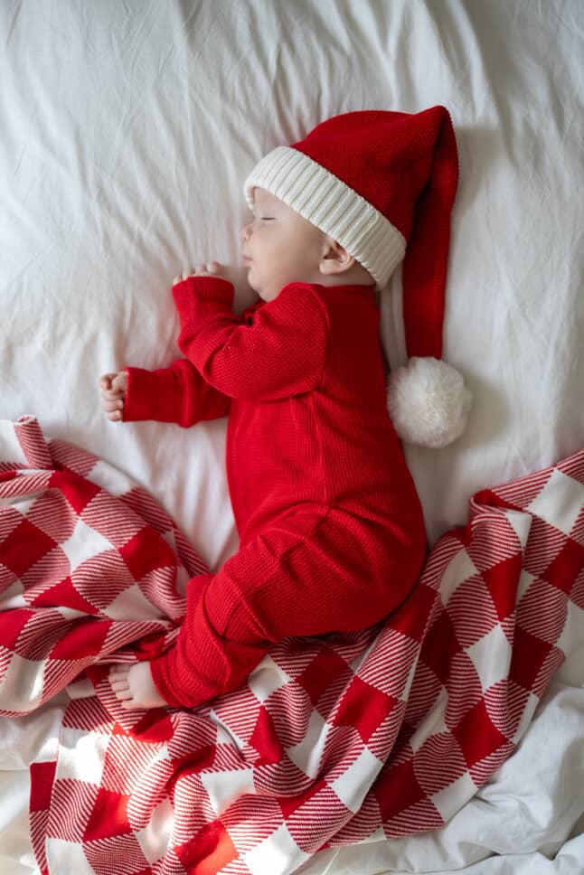 Petite + Co - Vendita all'ingrosso Coperta - Bambini e neonati - Coperta a quadretti | Rosso