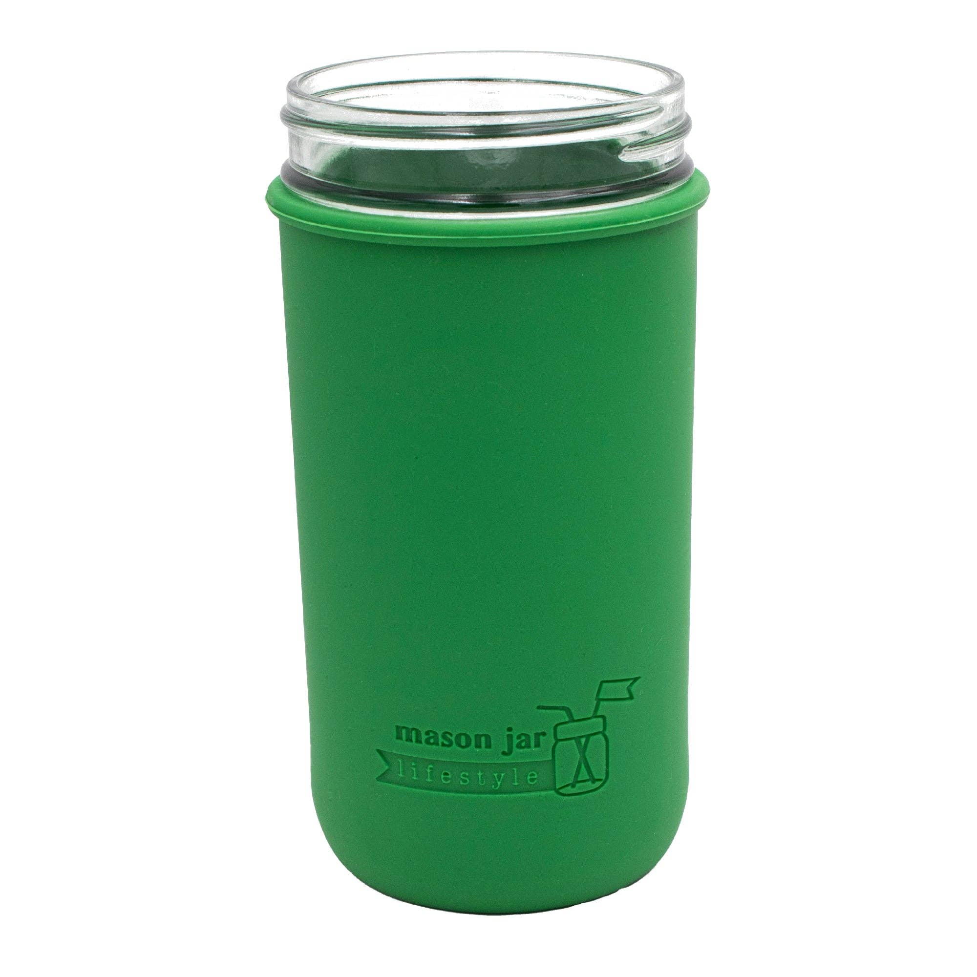 Mason Jar Lifestyle - Wholesale Drink Huggers & Koozies - Silicone Sleeve for Pint & a Half 24oz Ball Mason Jars9