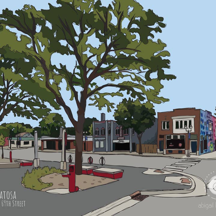 abigail hausman design & illustration - Wholesale Art Print - Wauwatosa 11x14 Prints (Variety of Designs)5