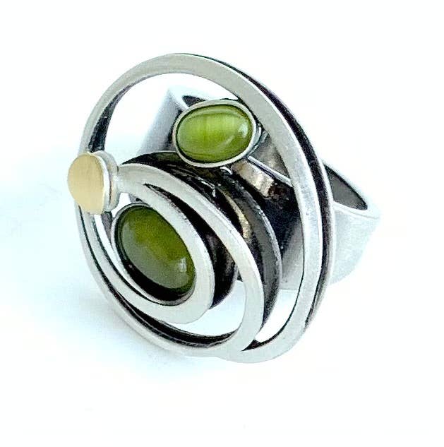 Christophe Poly / Crono Design - Wholesale Jewelry Set - RINGS Prepack (DR12)  - 15 Rings & Free Displays42