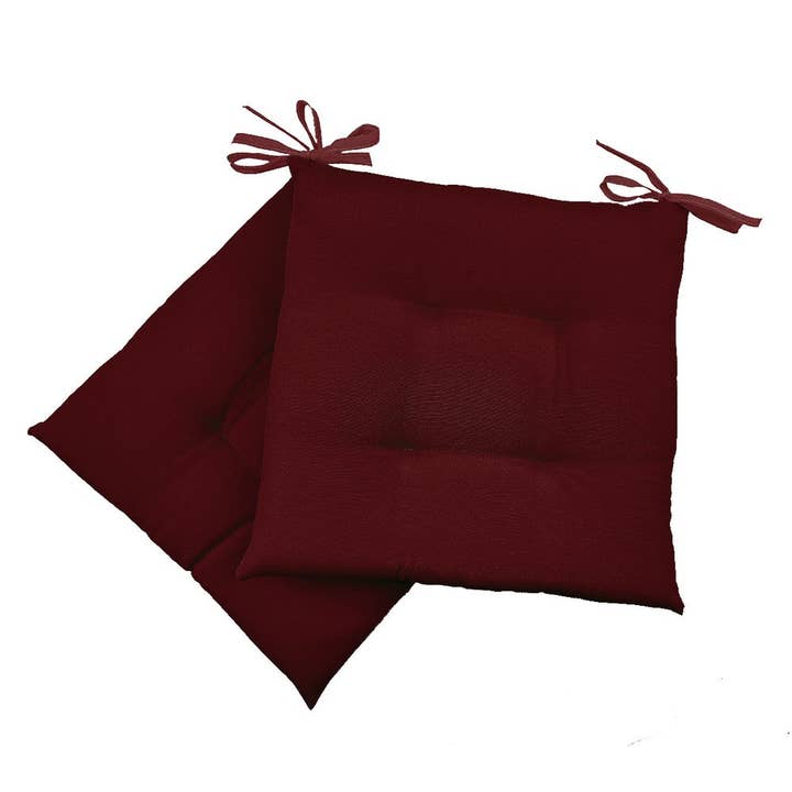 Almatex srl - Wholesale Chair Cushion - Pack of two quilted chair cushions SIENA1