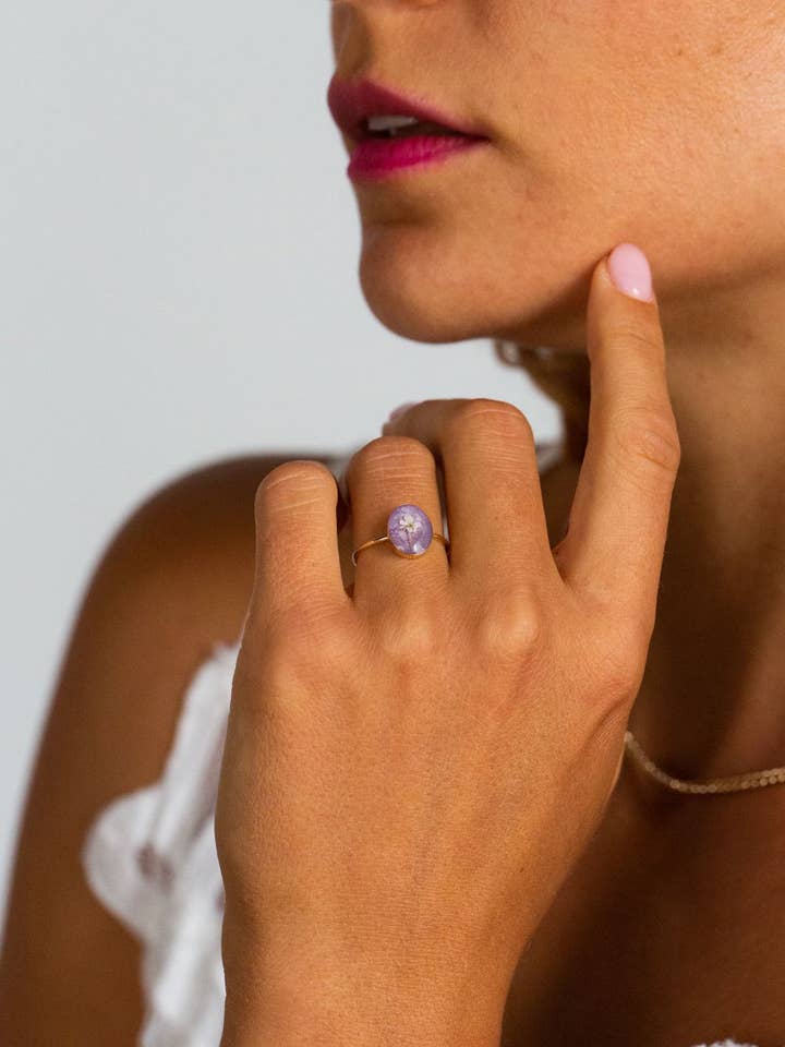 Fairy Flower Ring | 14k Gold-Filled for wholesale by Bohemian and Bouj