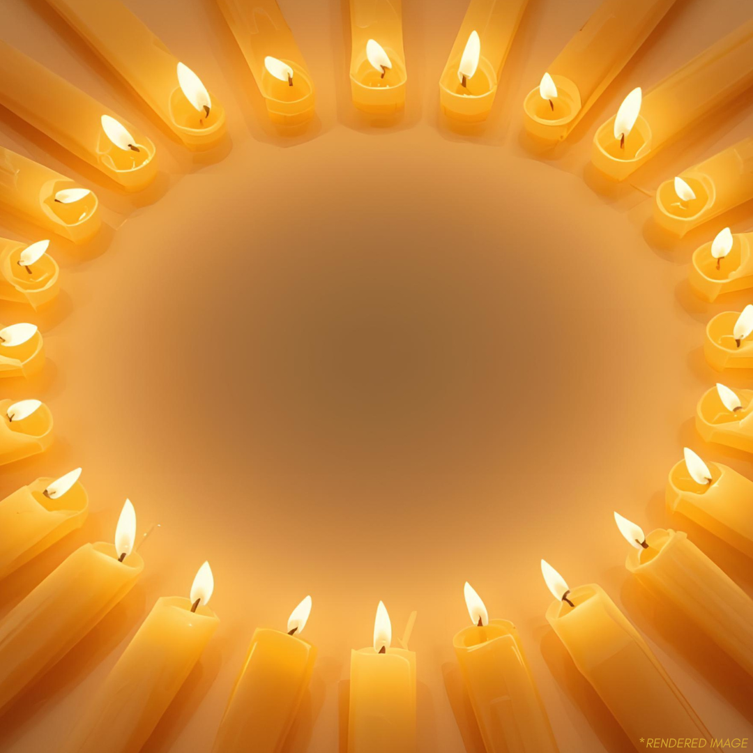 Mindful Matters – Großhandel Konische Kerze/Kerzenhalter – Nachfüllpackungen für Meditationskerzen (28er-Pack)3