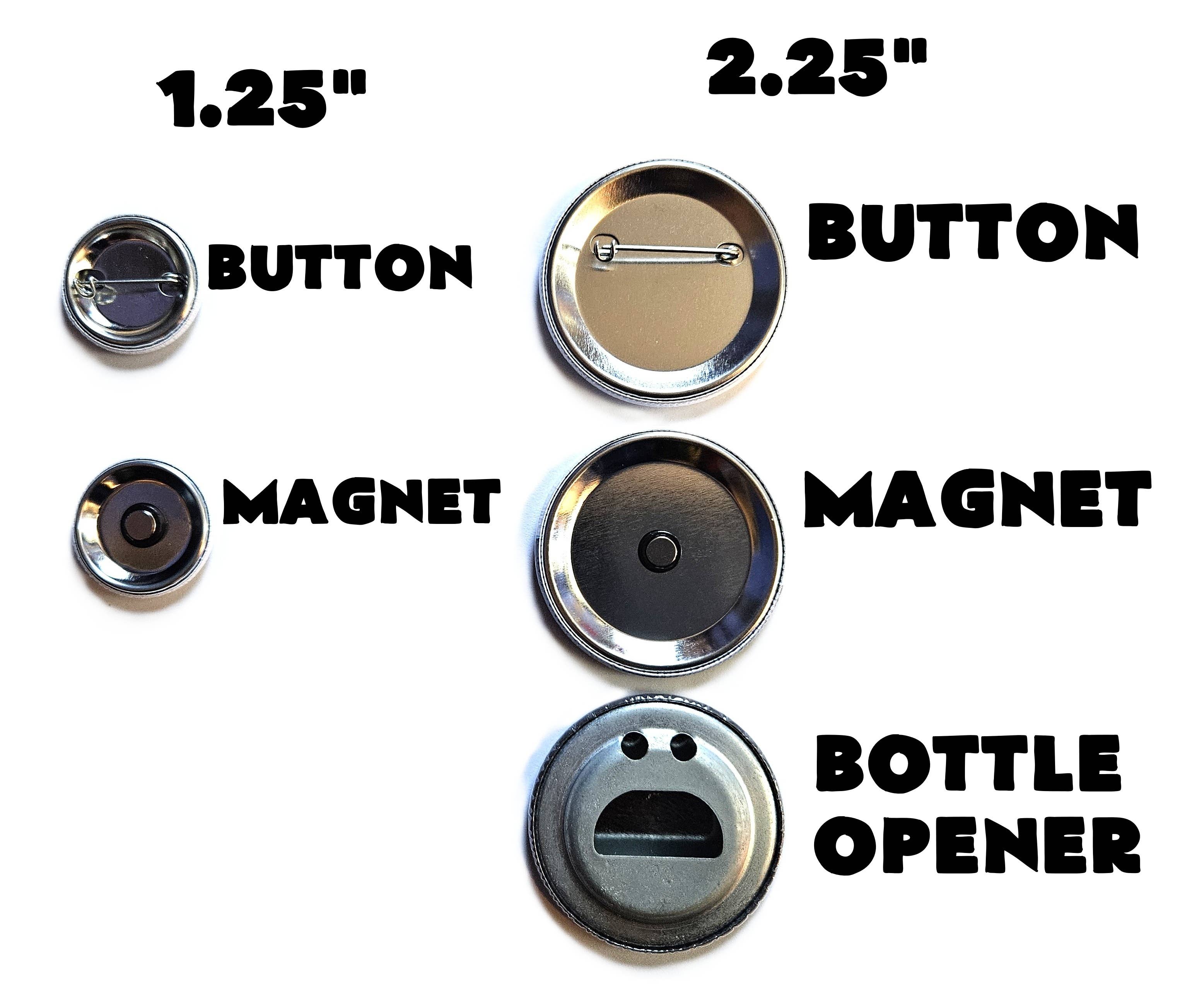 Flip The Record - Vente Épinglettes/boutons - Ensemble de 10 boutons politiques vintage, aimants et ouvre-bouteilles.8