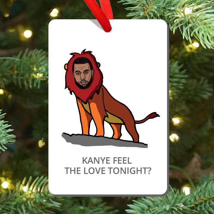 Kanye Lion Ornament en magneet voor wholesale door Design Corner