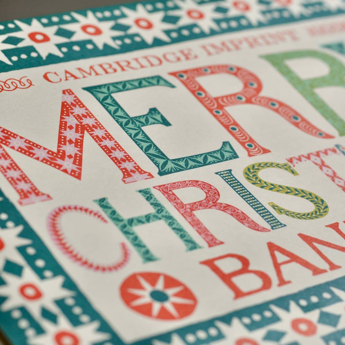 Cambridge Imprint - Wholesale Christmas Decoration - Merry Christmas Banner1