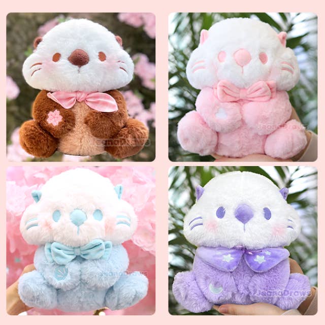 JeanaDraws - Wholesale Stuffed/Plush Toy - Kids & Baby - Lakko Otter Plush2