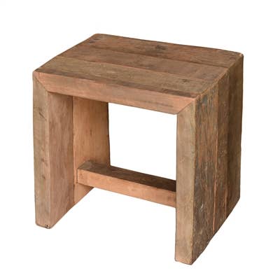 HomArt - Wholesale Stool - Arcadia Stool, Reclaimed Wood