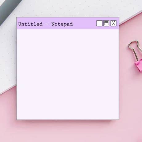 Wild & Wicked Designs - Wholesale Notepad - Untitled Notepad - Stationery - Gifts for