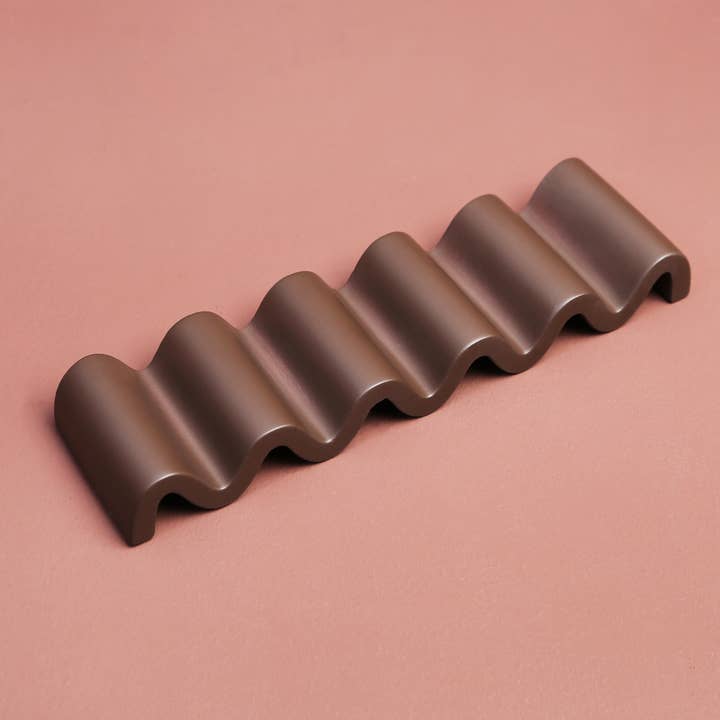 Brown Concrete soap plate, Accessory tray, Birthday Gifts for wholesale by puffysquare