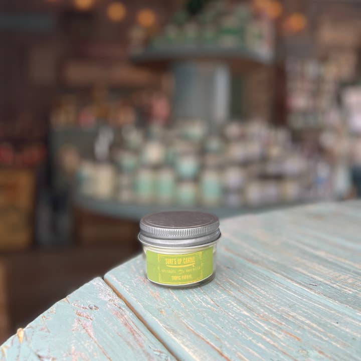 Surfs Up Candle - Wholesale Jar/Filled Candle - Tropic Papaya Mason Jar Candle - Original Collection3
