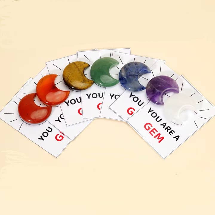 Gemstone Encouragement Cards - Mindfulness & Healing Gifts for wholesale by Earth's Gems BTQ