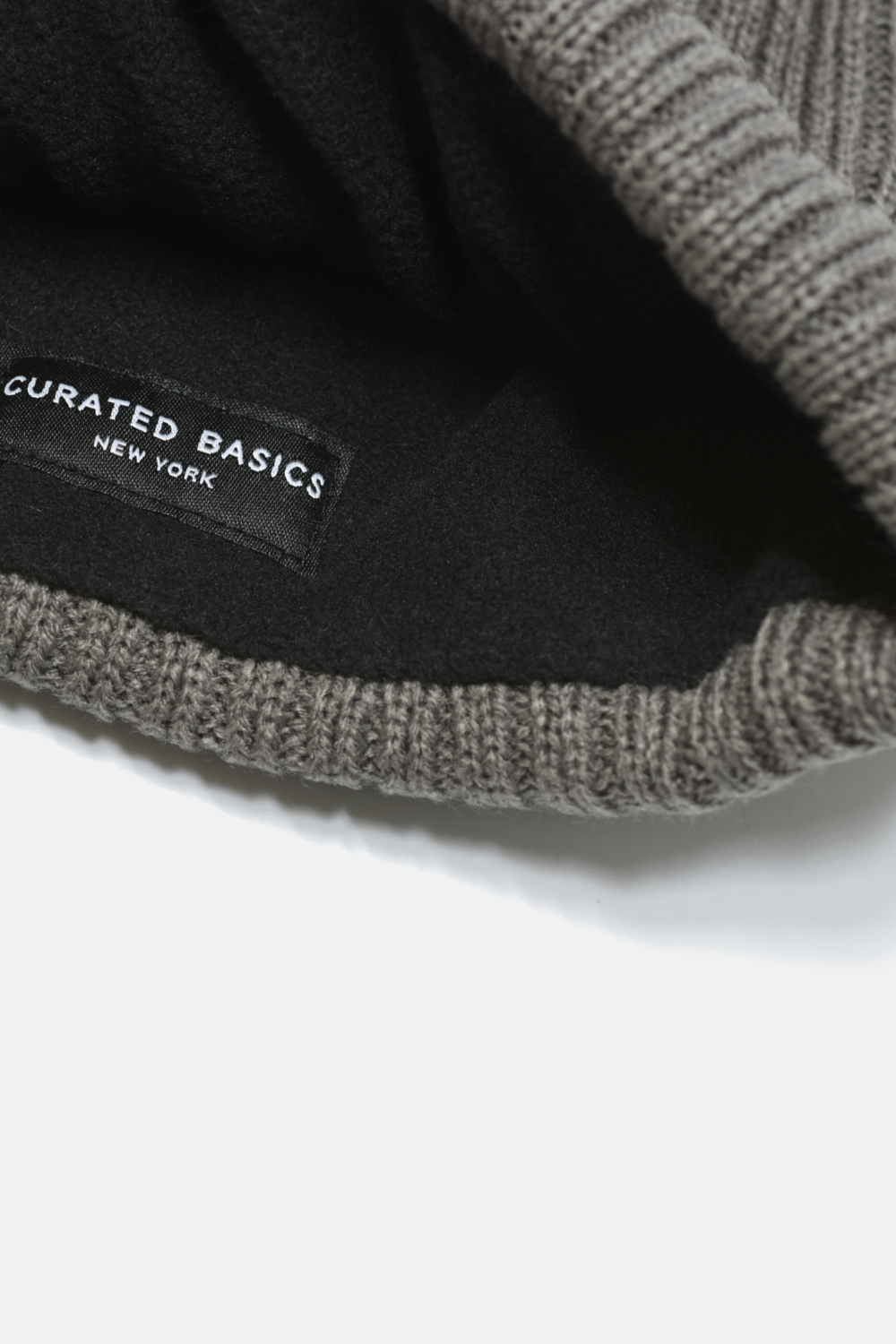 Curated Basics - Wholesale Beanie - Unisex - Fleeced Lined Wool Beanie1