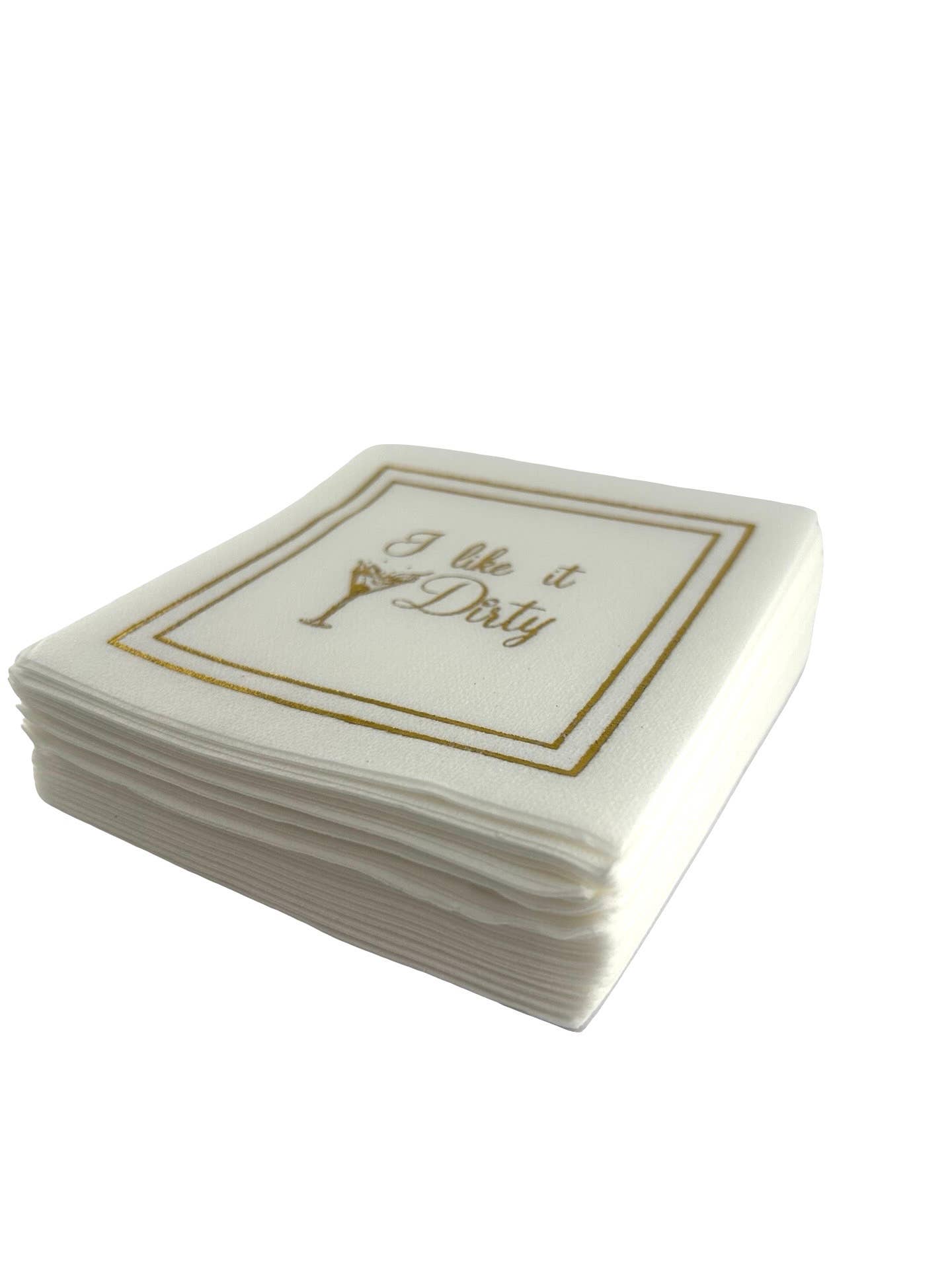 Maven Home - Wholesale Disposable Napkin - Linen-Feel Cocktail Napkins, Dirty6