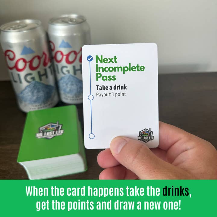 Beer Pressure - Wholesale Card Game - The Last Leg: Football Drinking Game3
