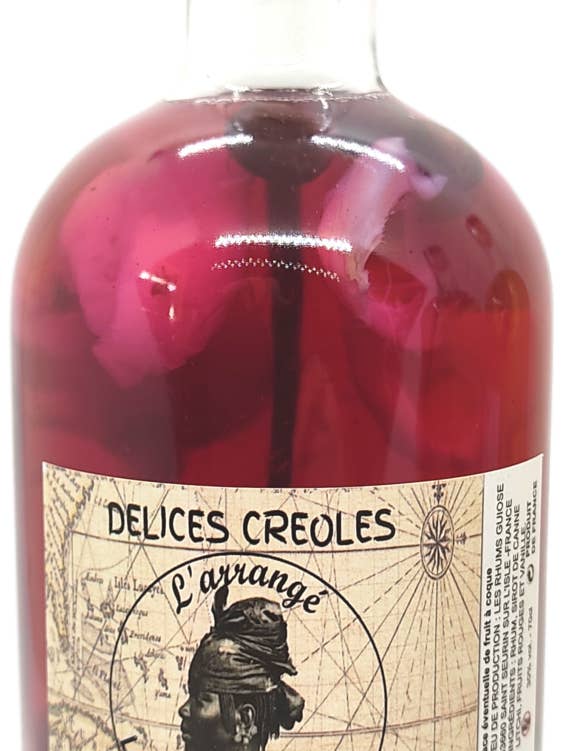 RUM ARRANGED LITCHI RED FRUITS 70 CL for wholesale by LES RHUMS GUIOSE