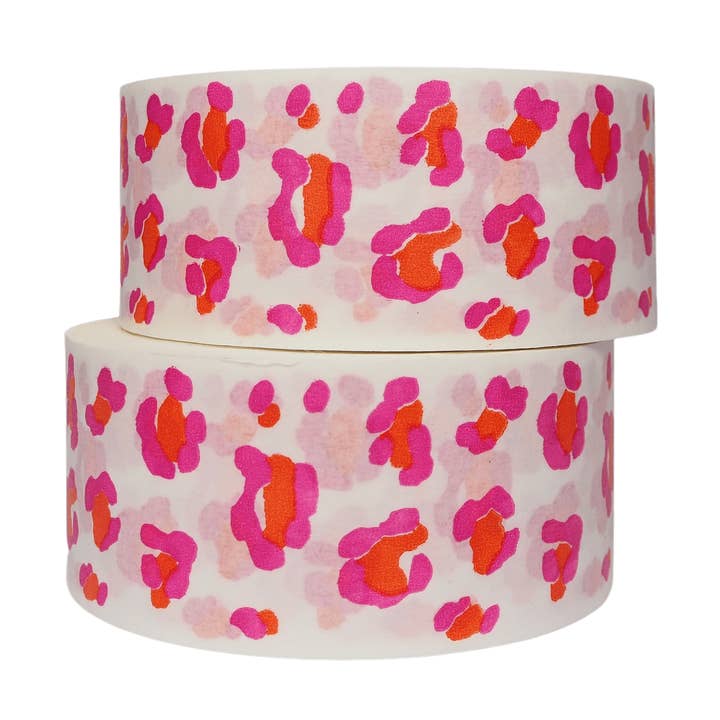 Leopard Pink/Orange- Set of 2 for wholesale by Mixed Tapes