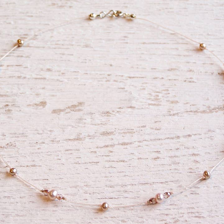 Jo Bird Jewelry - Wholesale Beaded/Pearl Necklace - Knotted Pearl Necklace - Pearl Lei3