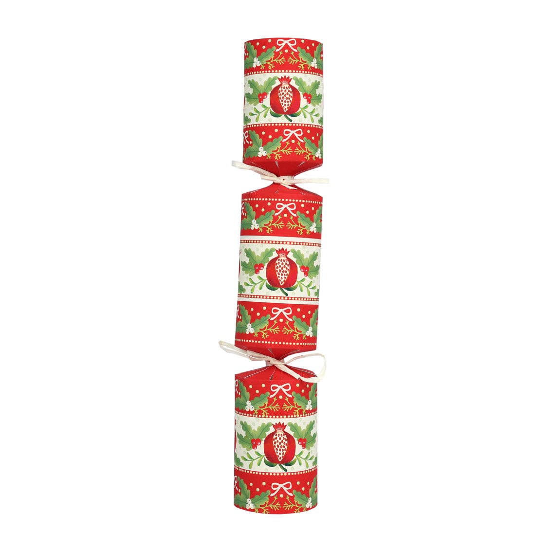 Talking Tables UK - Wholesale Christmas decoration - Folklore Red Christmas Crackers - 6 Pack5