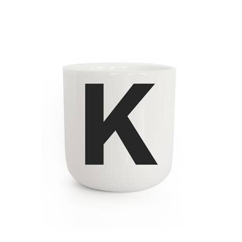 PLTY - Wholesale Coffee Mug - Classic letter - K (Mug)