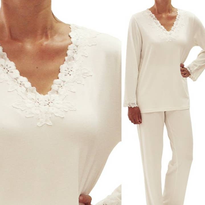 Victoria Linen Australia - Wholesale Sleepwear set – Women's - Terri Bamboo Pyjama Set0