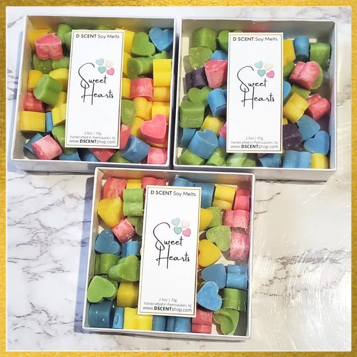 Cera di soia Sweet Hearts | Creative Waxes per la vendita all'ingrosso da parte di D SCENT