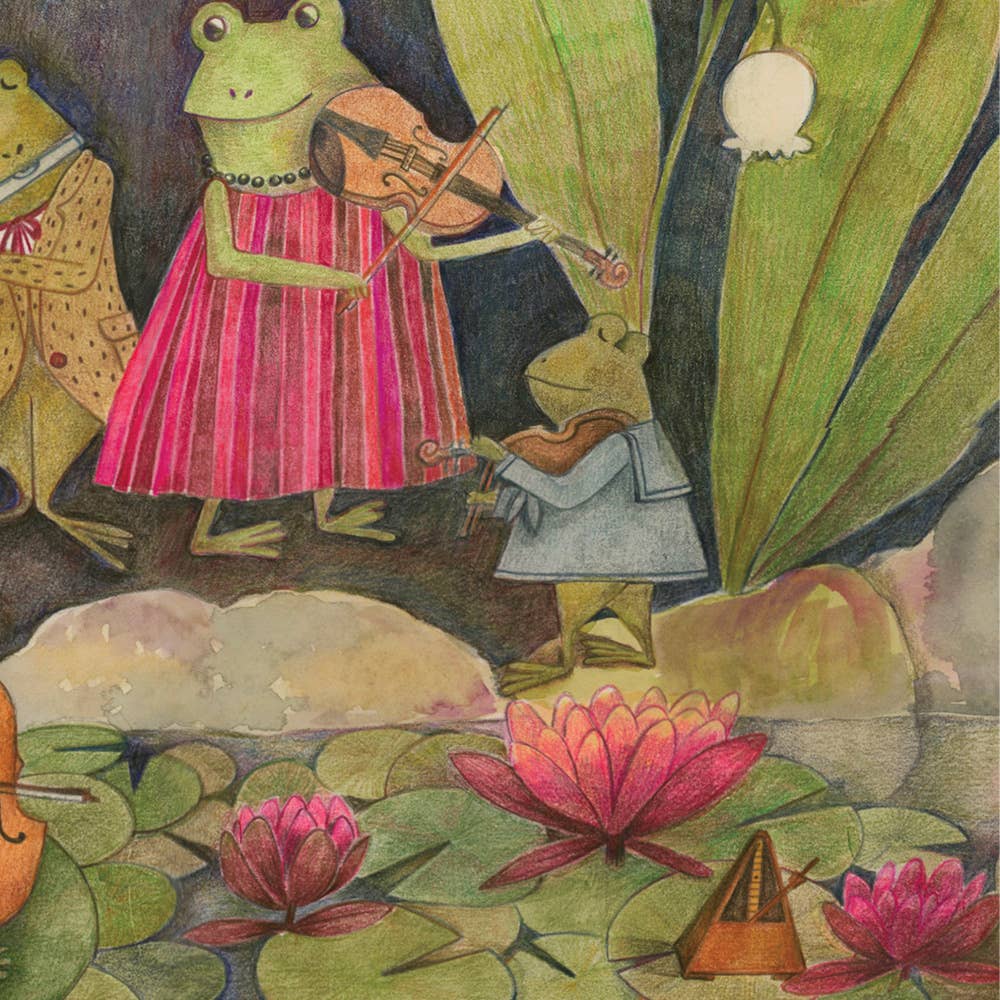 Keiko Hayner Illustrations – wholesale Art print – Midnight Concert Art Print2