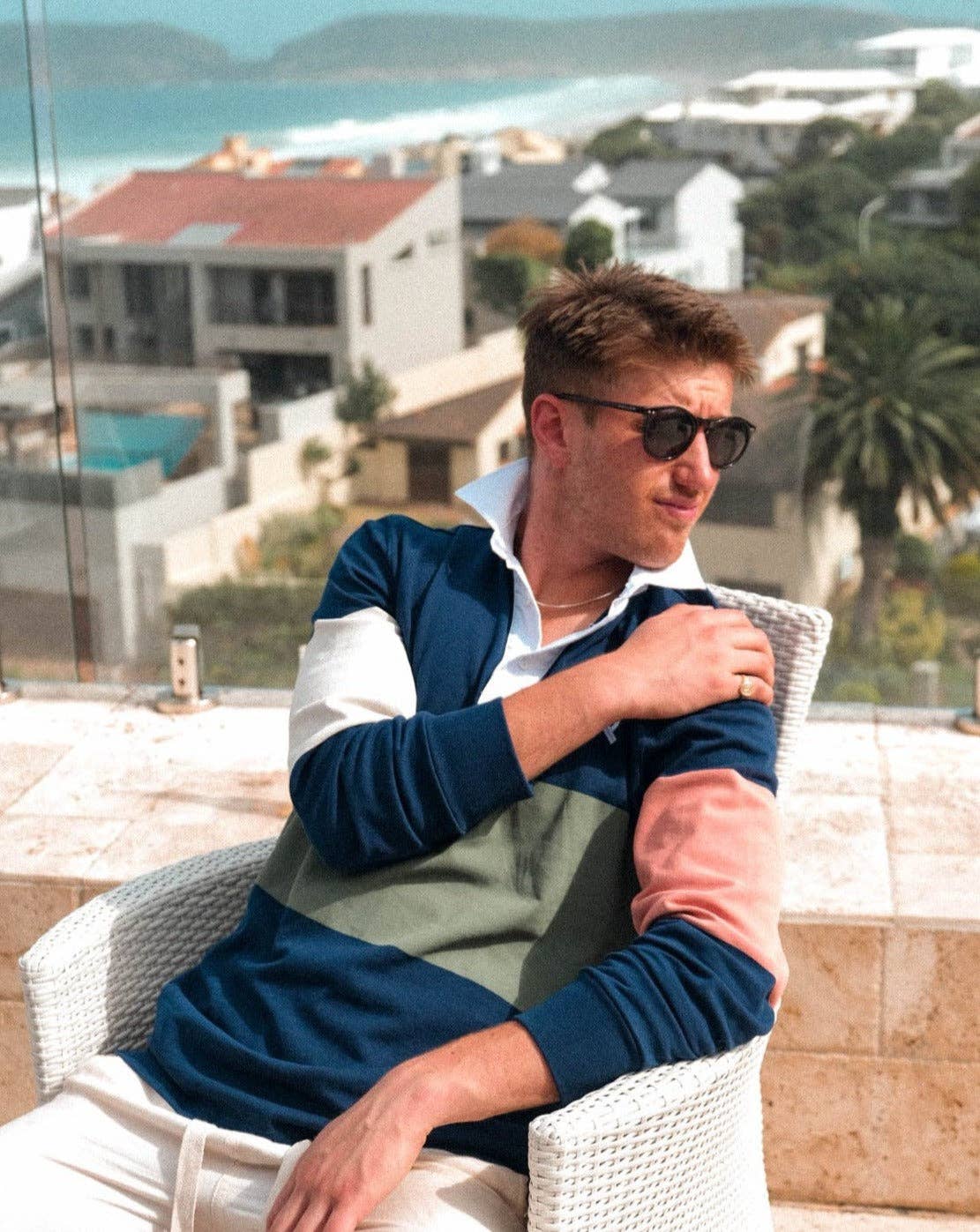 Hook Polo - Wholesale Polo - Men's - Block Colour Clubhouse Rugby3