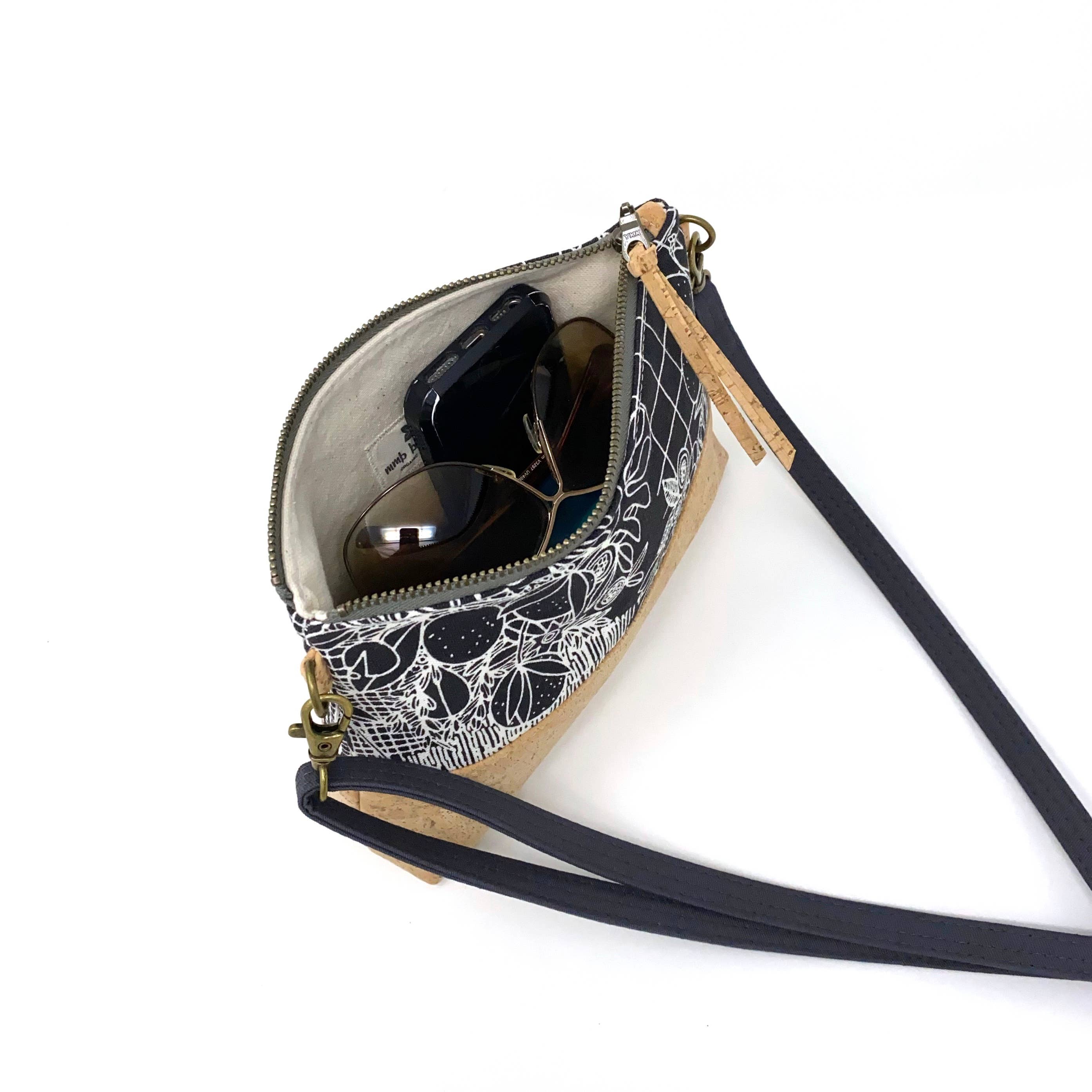 mmb by hand - Wholesale Crossbody Bag - Women's - Organic and Cork Mini Crossbody - Sky Show4