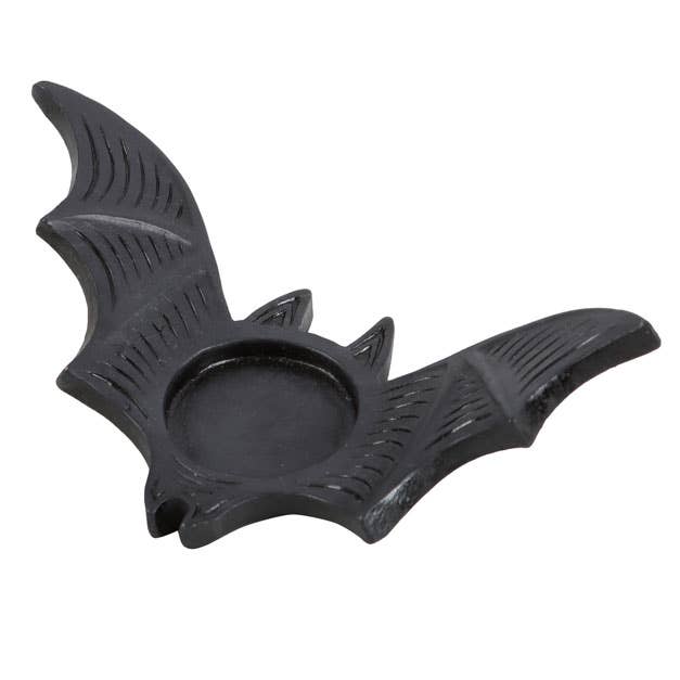 Something Different Wholesale - Wholesale Candle Holder - Gothic Bat Tealight Candle Holder