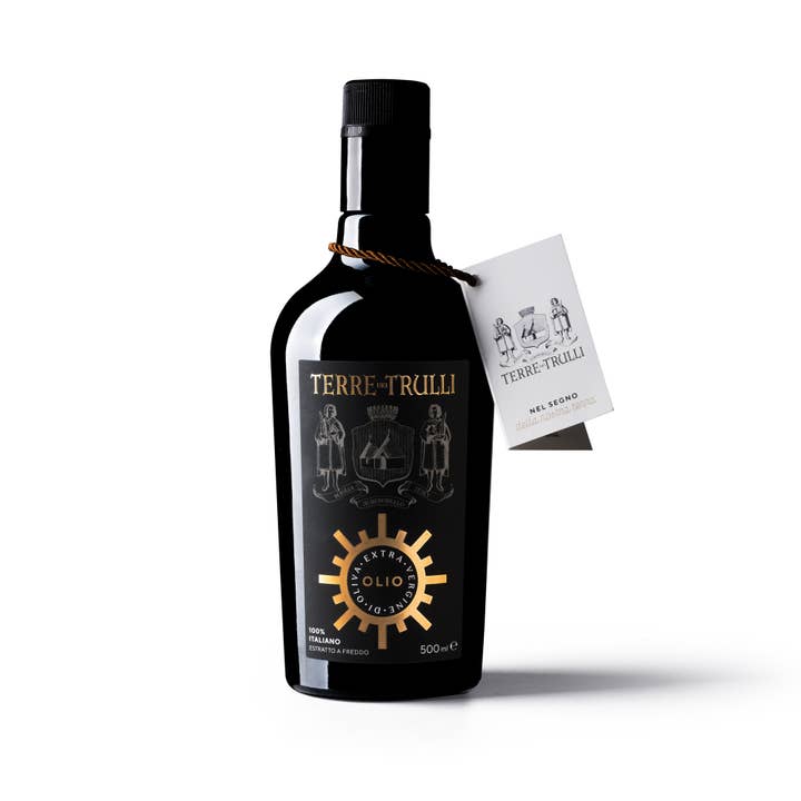 Terre dei Trulli - Wholesale Olijfolie - Italiaanse extra vierge olijfolie 0,5 l - Ostia con Raggi1