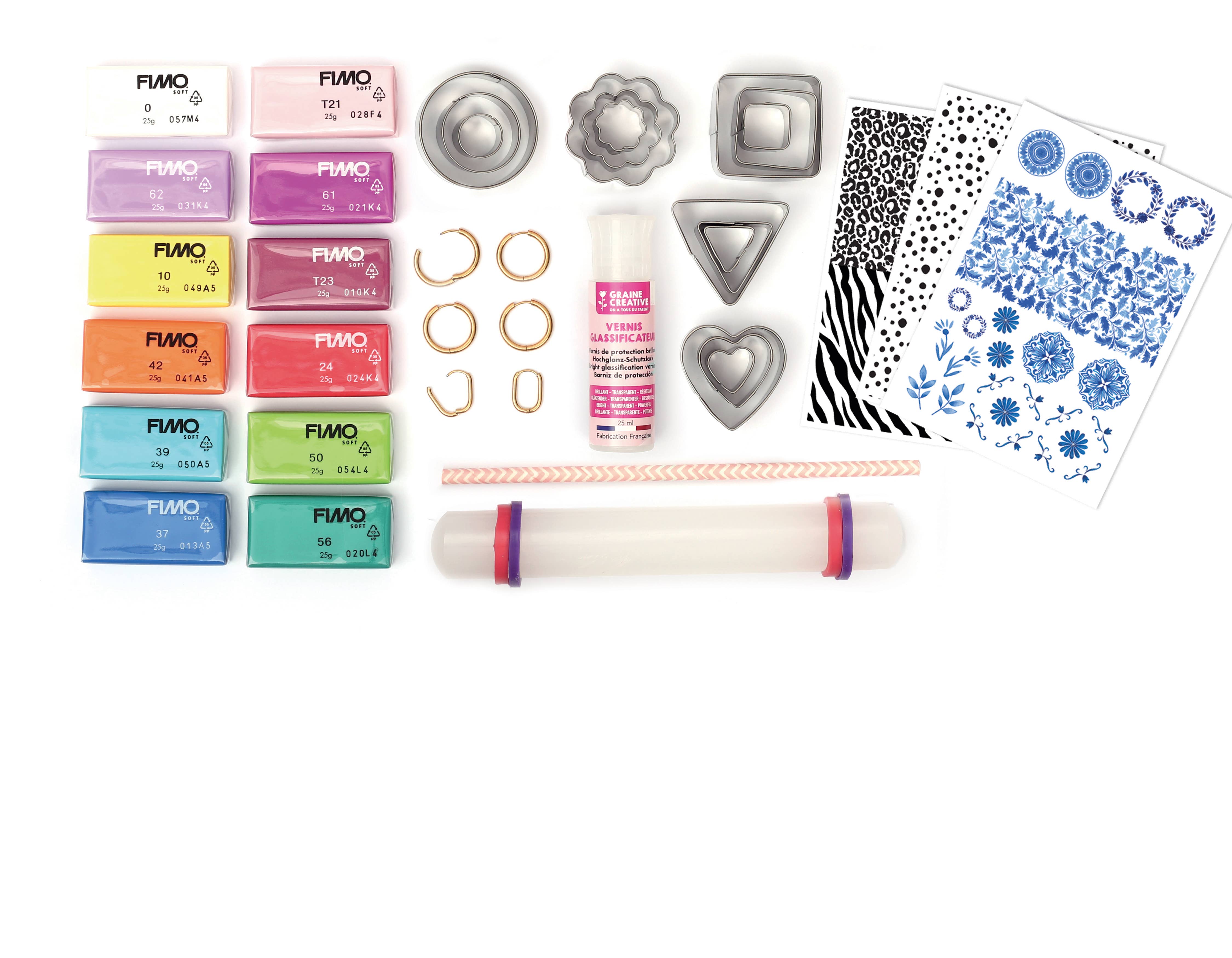 Graine Créative - Wholesale DIY Craft Kit - FIMO JEWELRY BOX WITH INTERCHANGEABLE CHARMS2