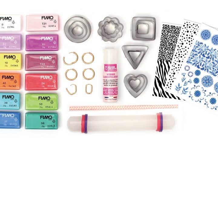 Graine Créative - Wholesale DIY Craft Kit - FIMO JEWELRY BOX WITH INTERCHANGEABLE CHARMS2